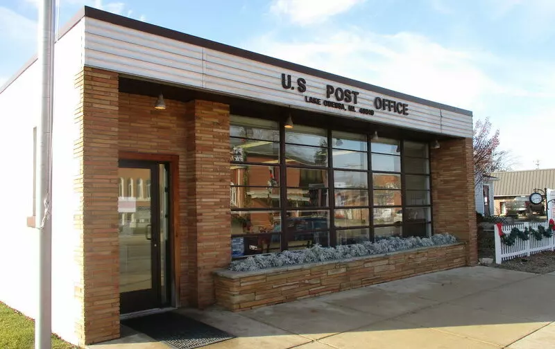 Donna Sauers Besko Post Office in Lake Odessa, MI